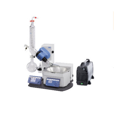 RV10自動控制型立式旋轉(zhuǎn)蒸發(fā)儀(玻璃件鍍防爆膜) 10000365