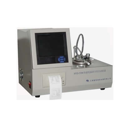 自動快速低溫閉口閃點(diǎn)試驗(yàn)器 SYD-5208