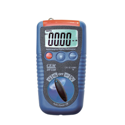 新型便攜迷你型數(shù)字萬用表 DT-118B
