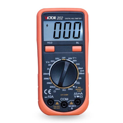 數(shù)字萬用表 VICTOR 202