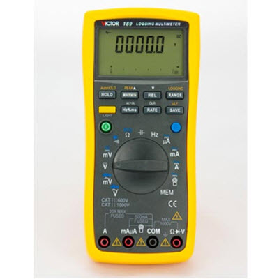 記錄型真有效值數(shù)字萬用表 VICTOR 189